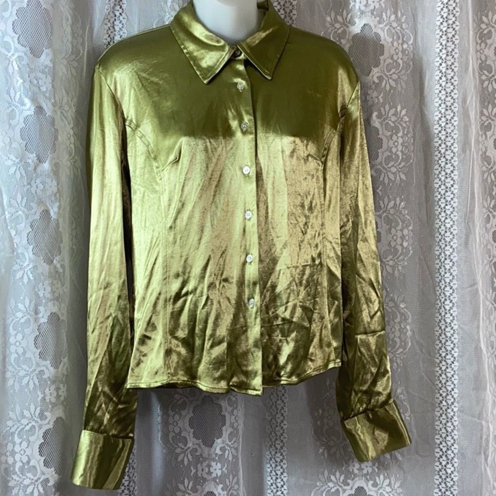 Vintage Moda Inti  Women Long Sleeve Shirt Size Approximately ML